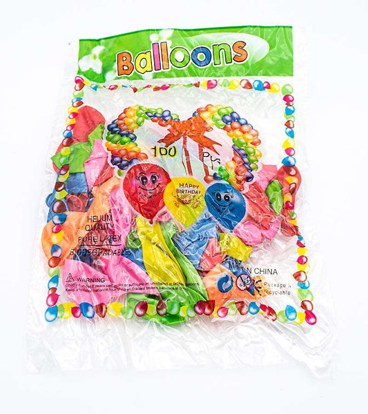 Baloane sidefate "1gr" (100 buc/set) engross