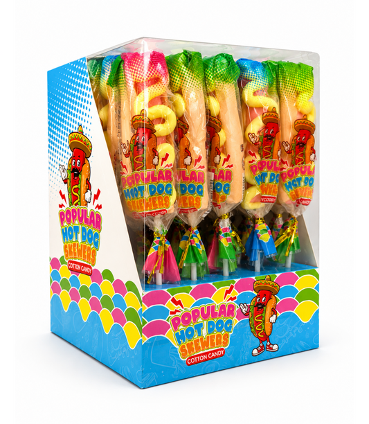 Marshmallow Hot Dog 10 Gr (30 Buc/Cutie) En-gross