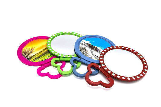 Oglinda plastic rotunda color "Size-XL" (15 buc/set)