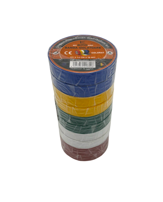 Banda izolatoare 13 Yard Color (10 Buc/Set) En-gross