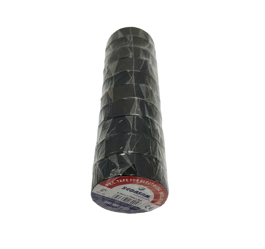 Banda Izolatoare 5 Yard Neagra (10 Buc/Set) En-gross