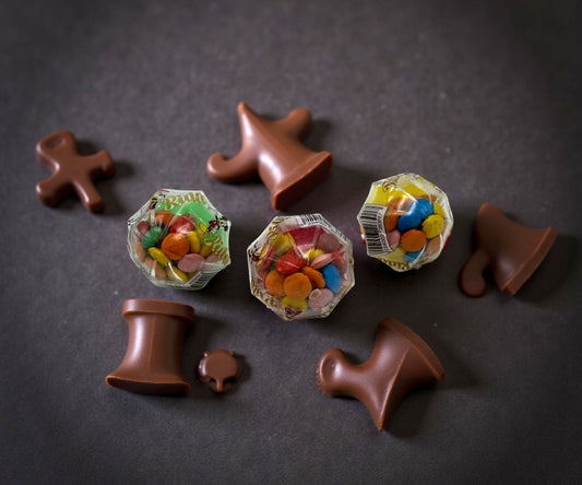 Drajeuri "Caruselul Dulce" Cu Umbreluțe Colorate (24 umbrelute/cutie) En-gross