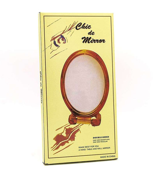 Oglinda ovala cu 2 fete "LUPA" - XL (12 buc/cutie) engross