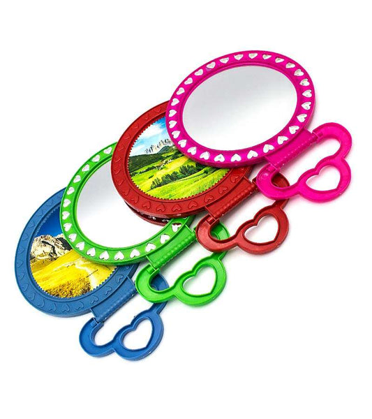 Oglinda plastic rotunda color "Size-L" (15 buc/set)