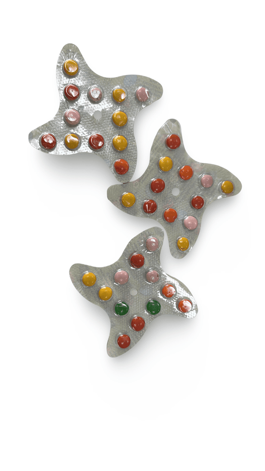 Drajeuri Happy Fan (24 buc/cutie) engross