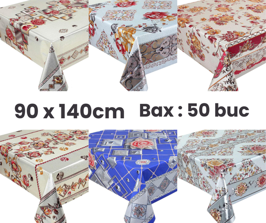 Musama fata de masa flori "90x140cm" (50 buc/bax) engross