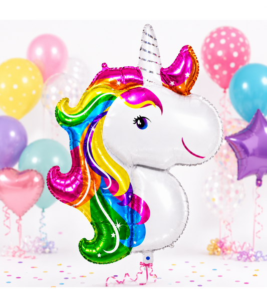 Balon Cu Heliu In Forma De Unicorn En-gross