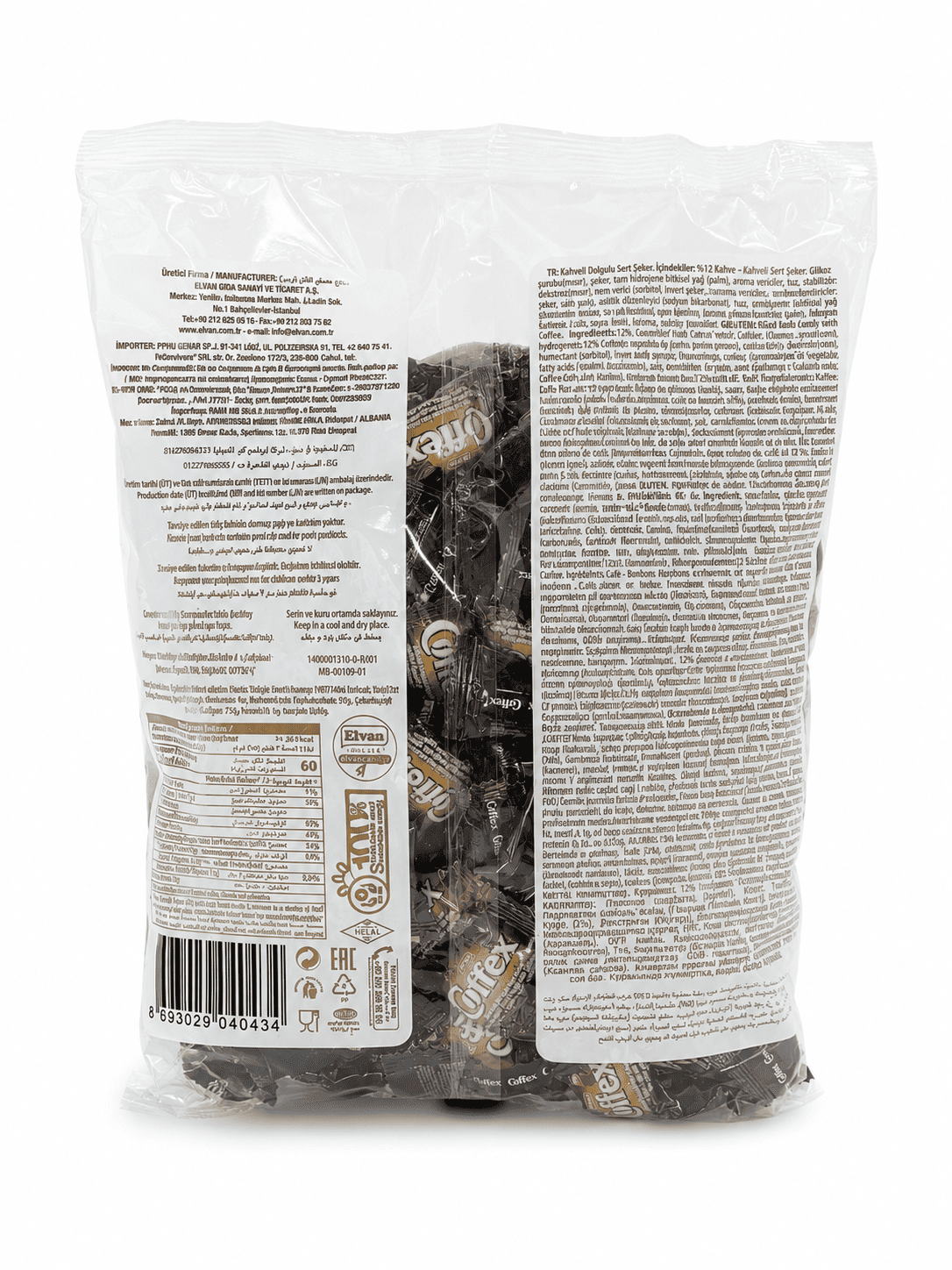 Bomboane Coffex 1 Kg (8 Pungi/Bax) En-Gross