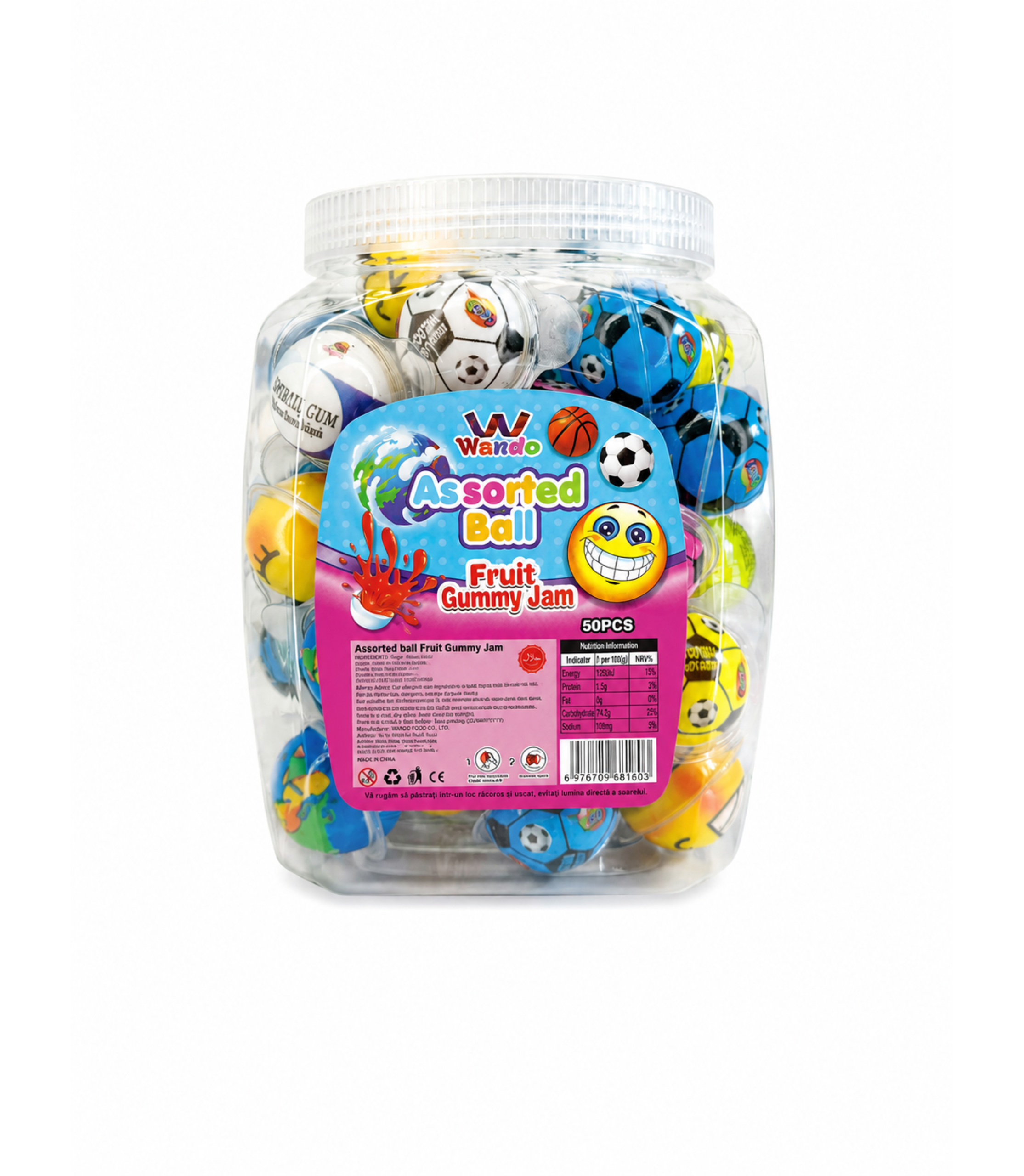 Jeleu Gummy Candy Mix 10Gr