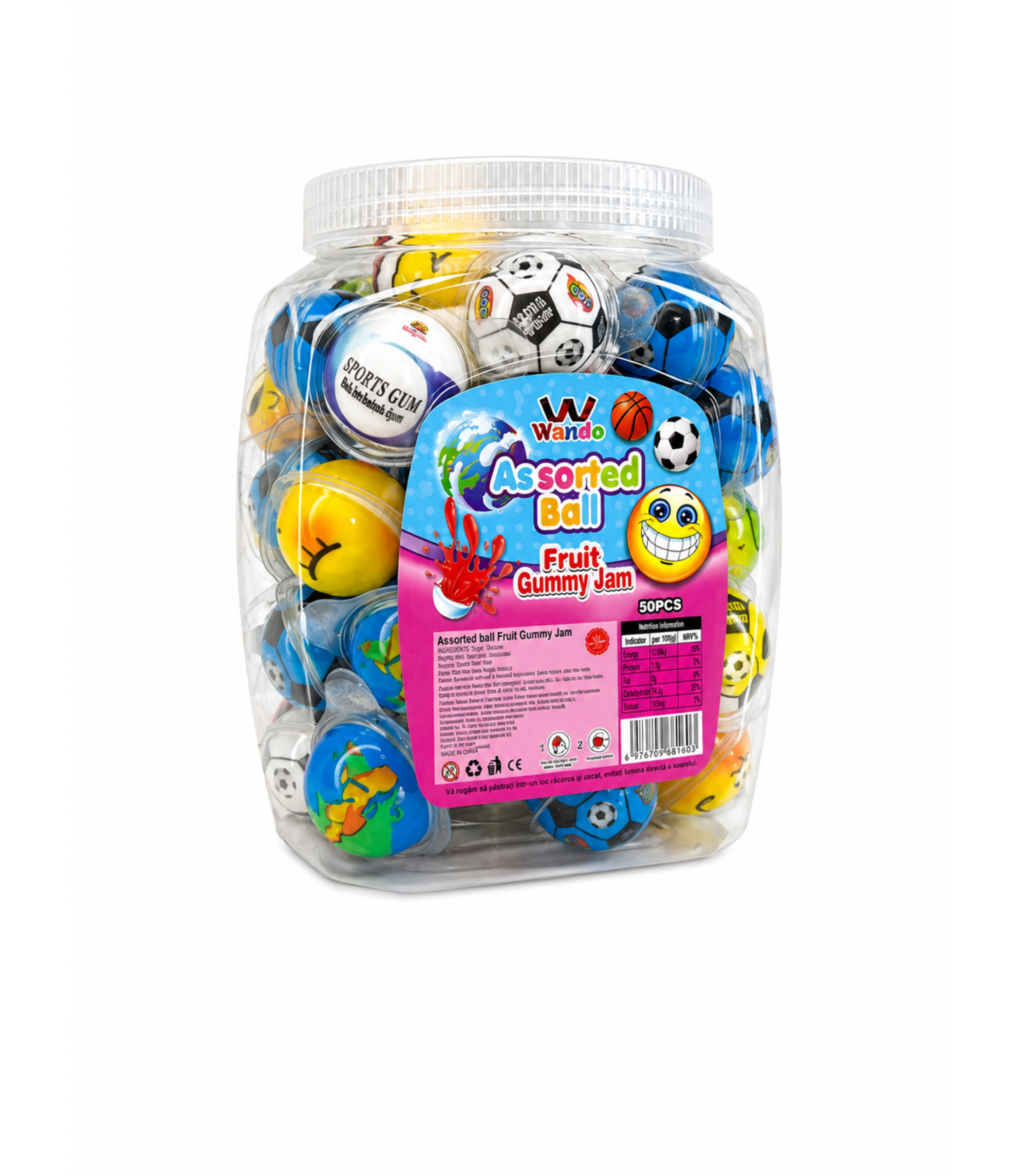 Jeleu Gummy Candy Mix 10Gr