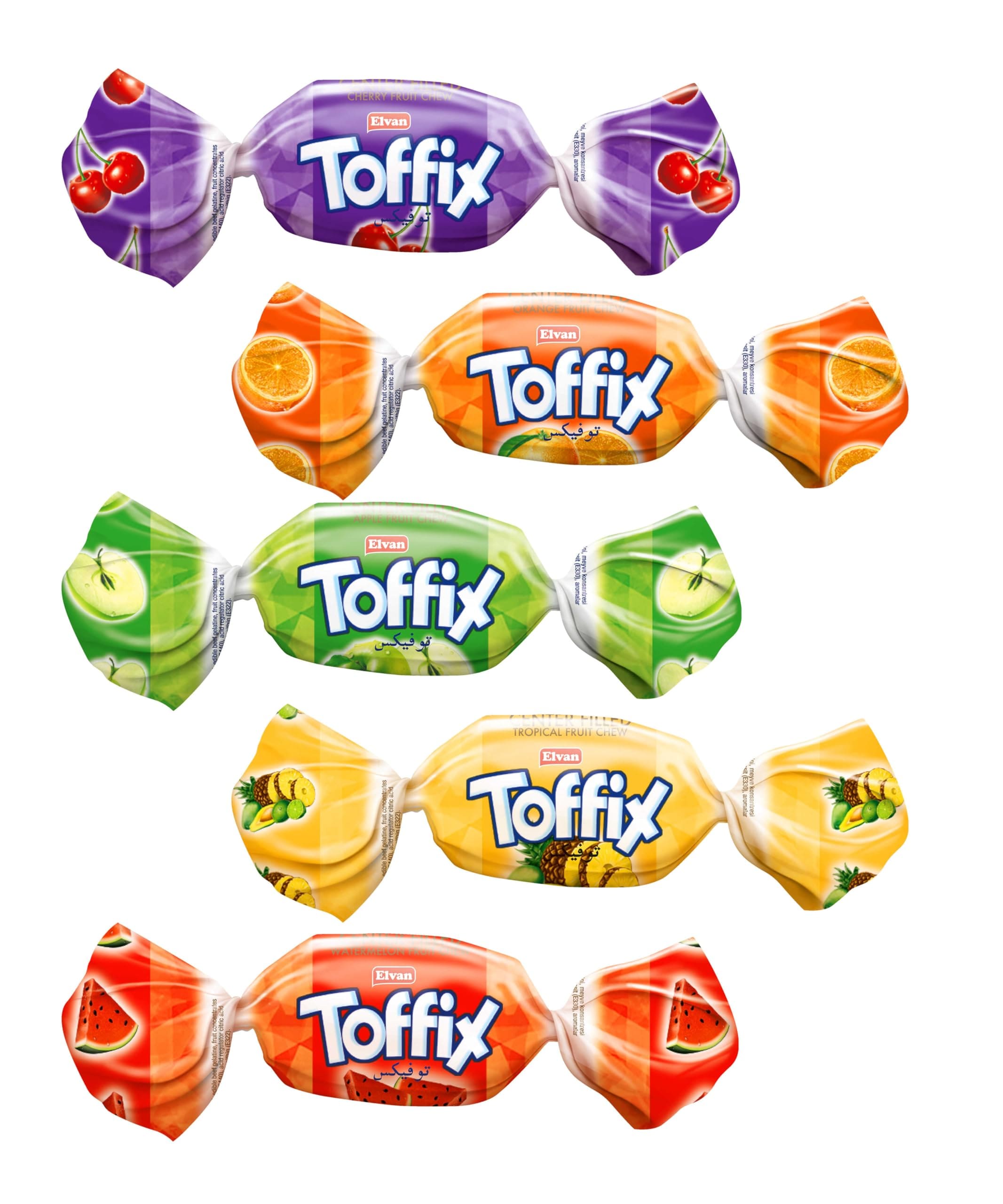 Caramele Toffix 1 Kg (8 Pungi/Bax) En-Gross