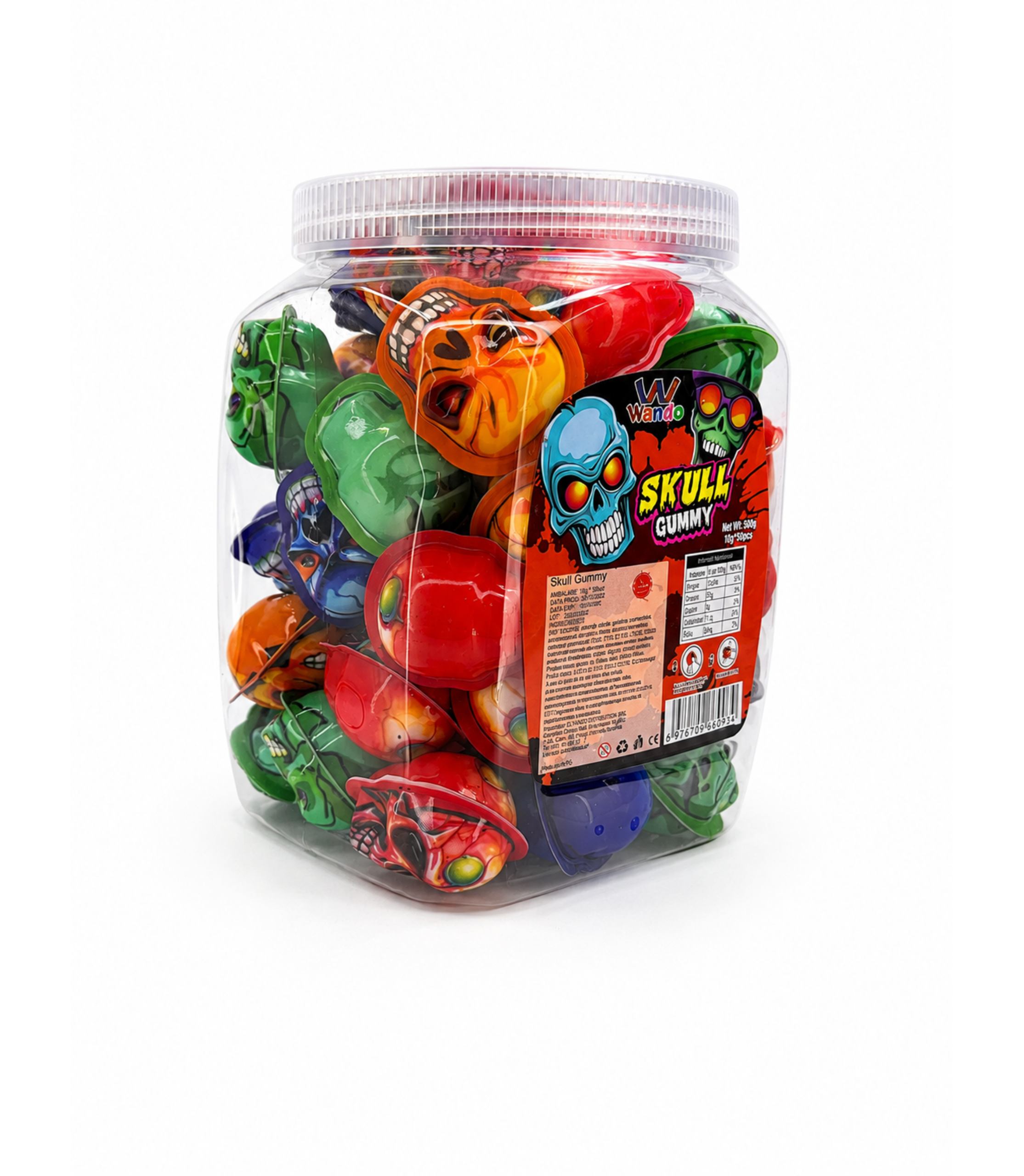 Jeleu Gummy Candy Skull 10Gr