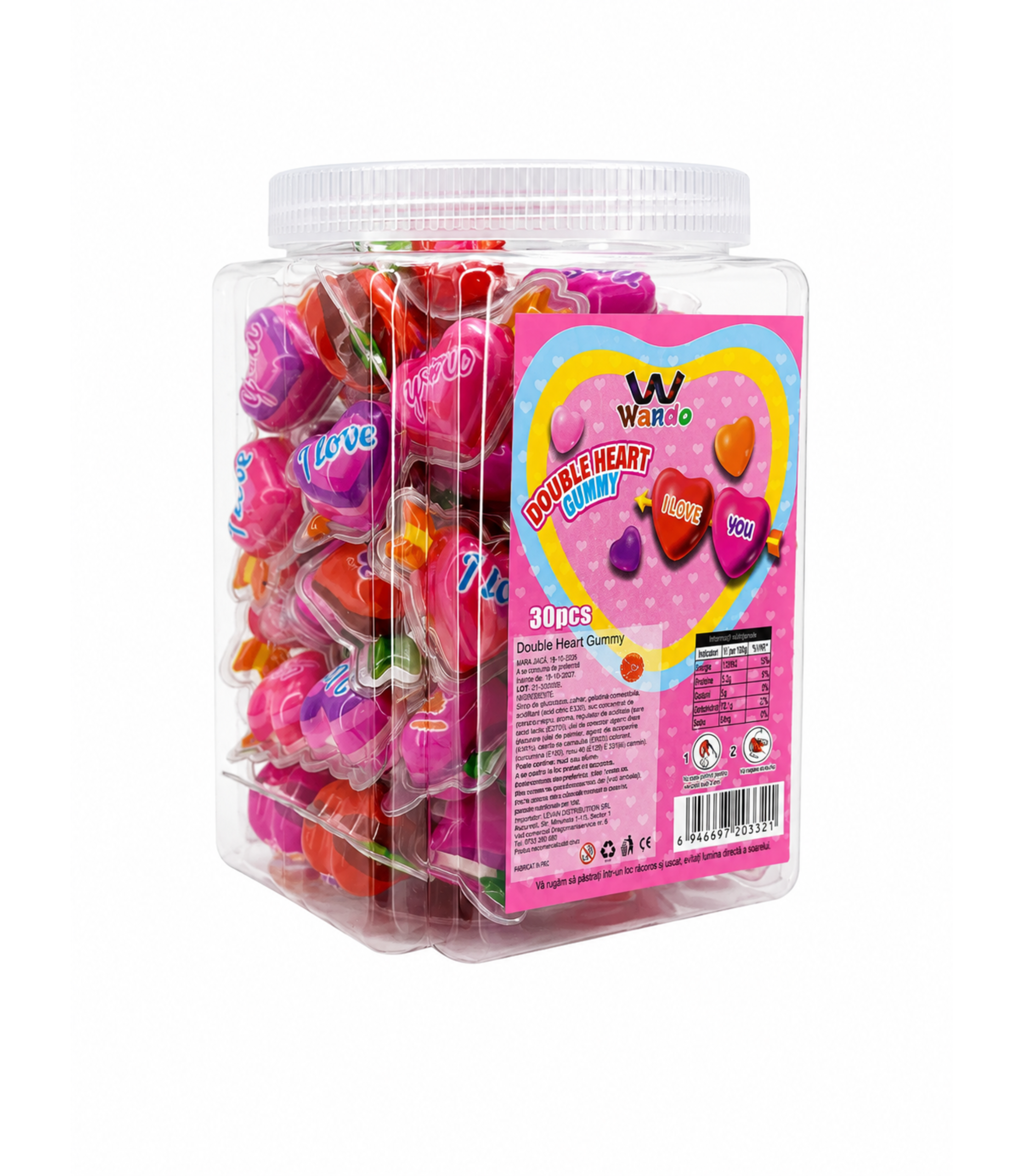 Jeleu Gummy Double Love 8Gr