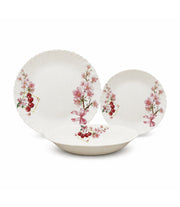 Set De Cină 18 Piese Porțelan Cu Model Floral