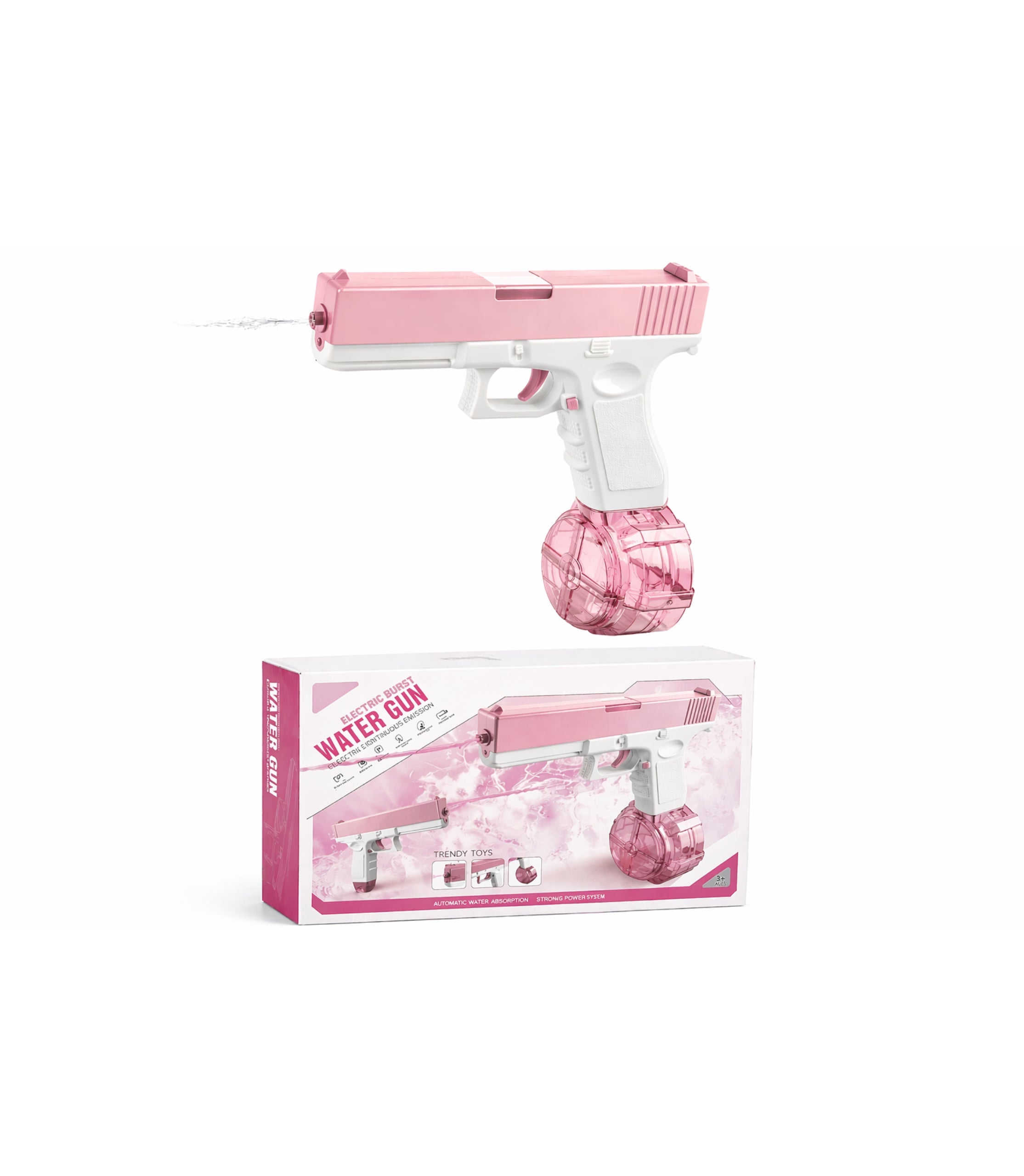 Pistol De Apa Din Plastic