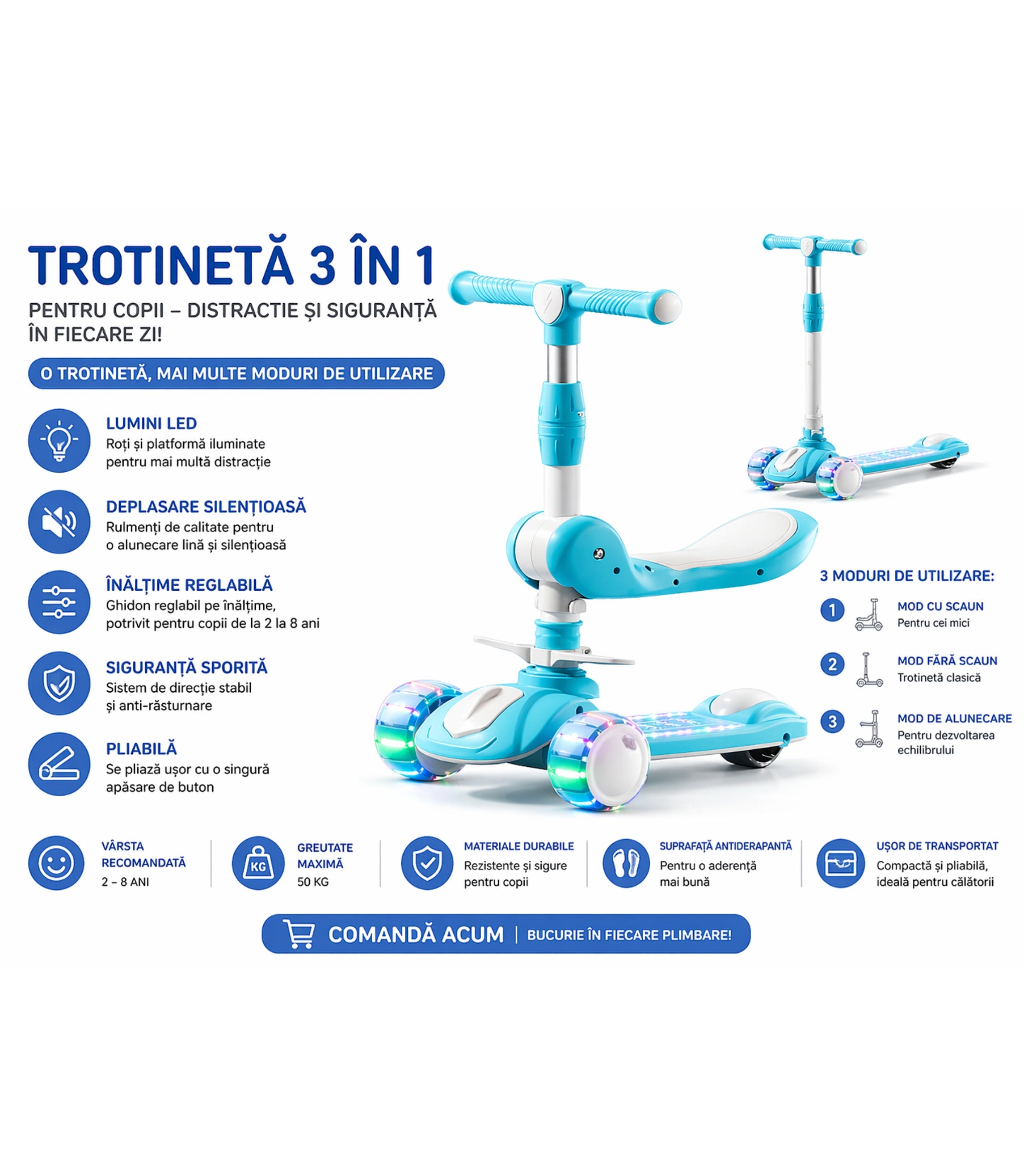 Trotineta Pentru Copii