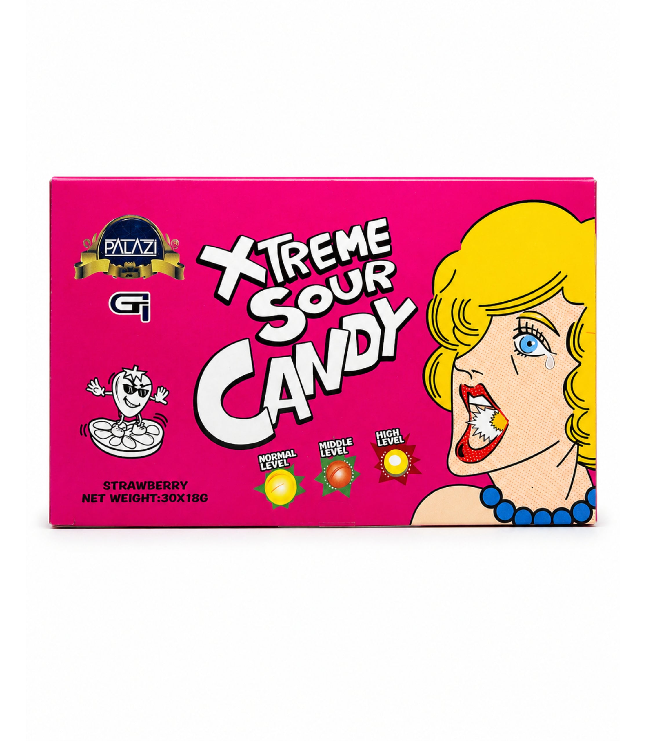 Drajeuri Sour Hard Candy 18Gr