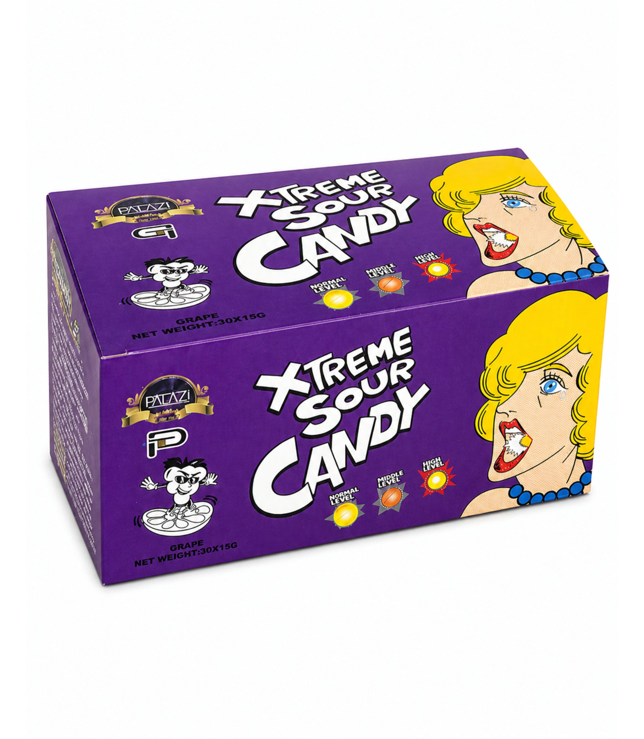 Drajeuri Sour Hard Candy 18Gr