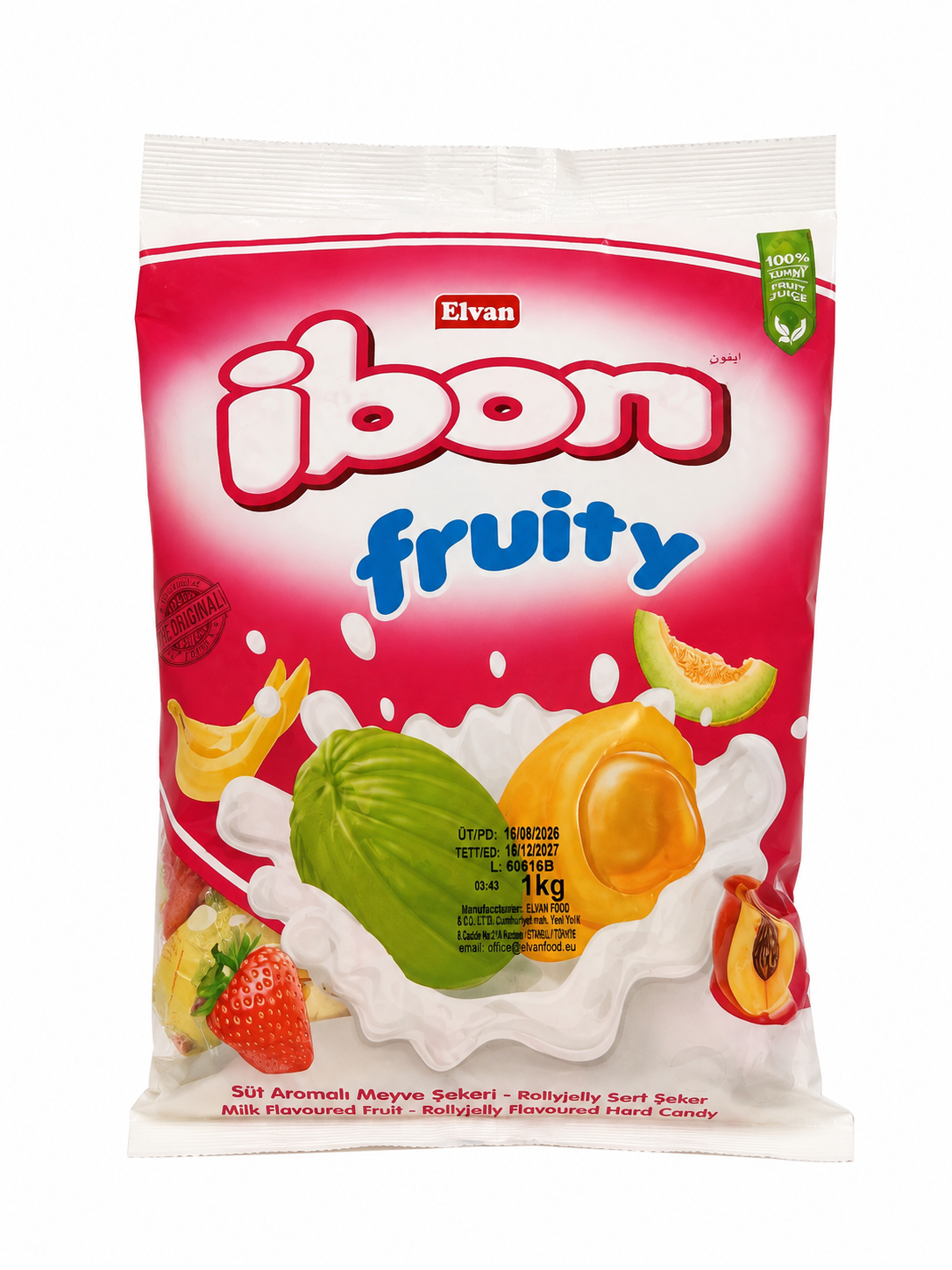 Drajeuri Ibon Fruit 1 KG (8 Pungi/Bax)