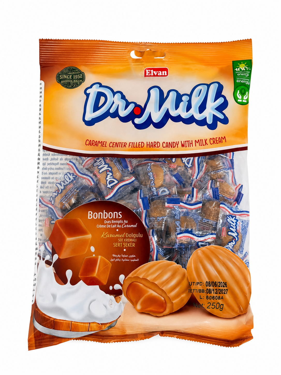 Drajeuri Dr. Milk 250gr (24Pungi/Bax)