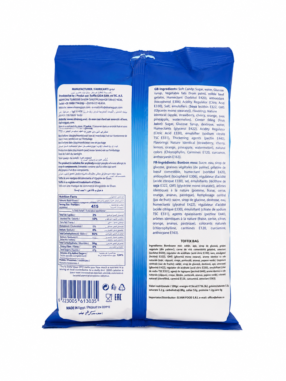 Caramele Toffix 300gr (16 Pungi/Bax)
