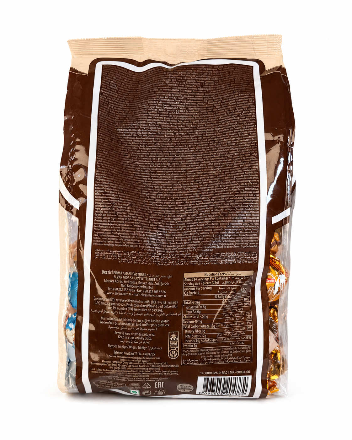 Bomboane Truffle Quadro Mix 1KG (8 Pungi/Bax)