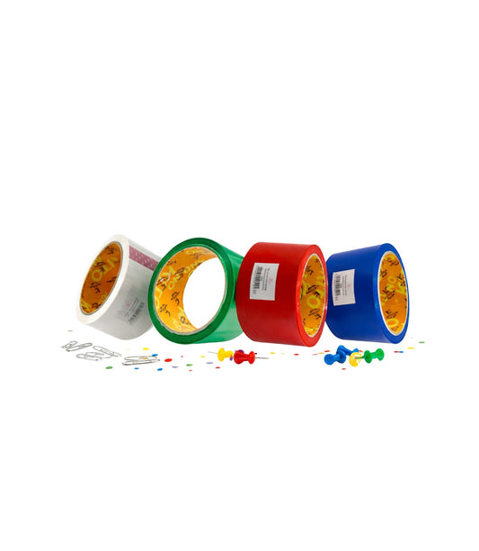 Banda adeziva colorata tip scotch "50 YARD" (6 buc/set) engross