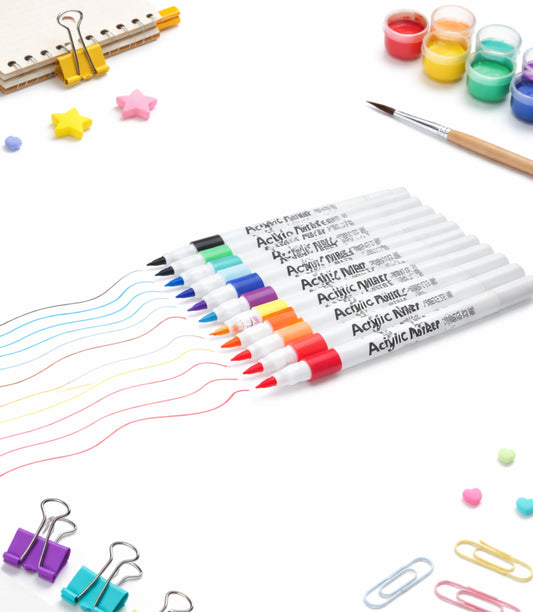 Carioci Acrilice 1-6M (12 Buc/Set) En-gross