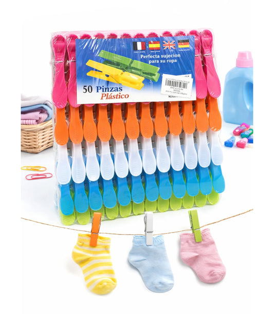 Carlige ovale color clesti rufe (50 buc/set) engross