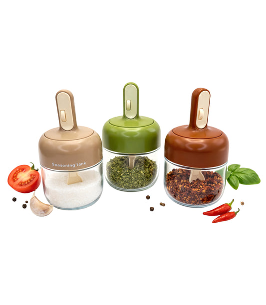 Cutie Pentru Condimente Cu Lingura 8*10 cm (10-13) En-gross
