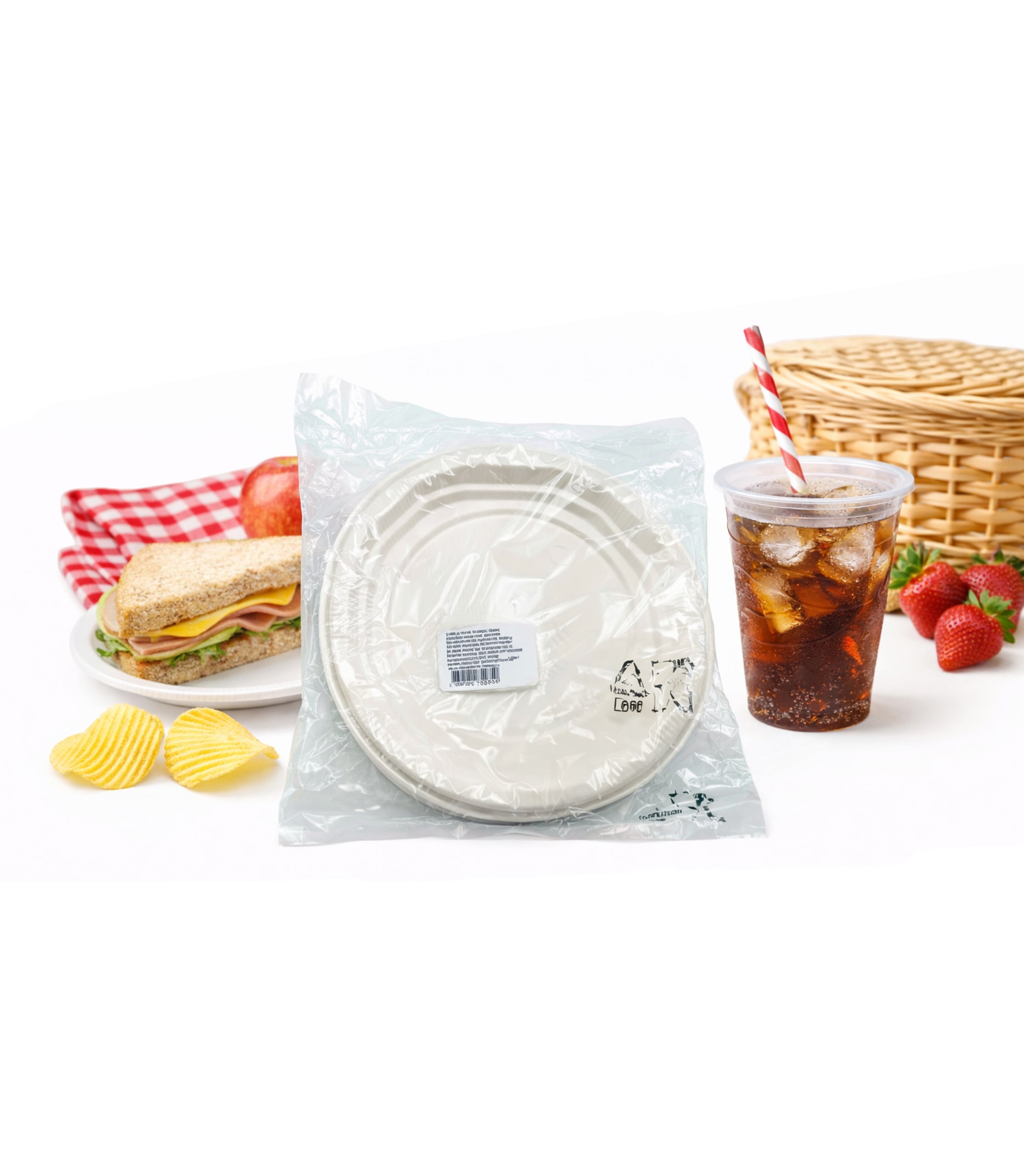 Farfurii Reutilizabile Din Plastic 21 cm