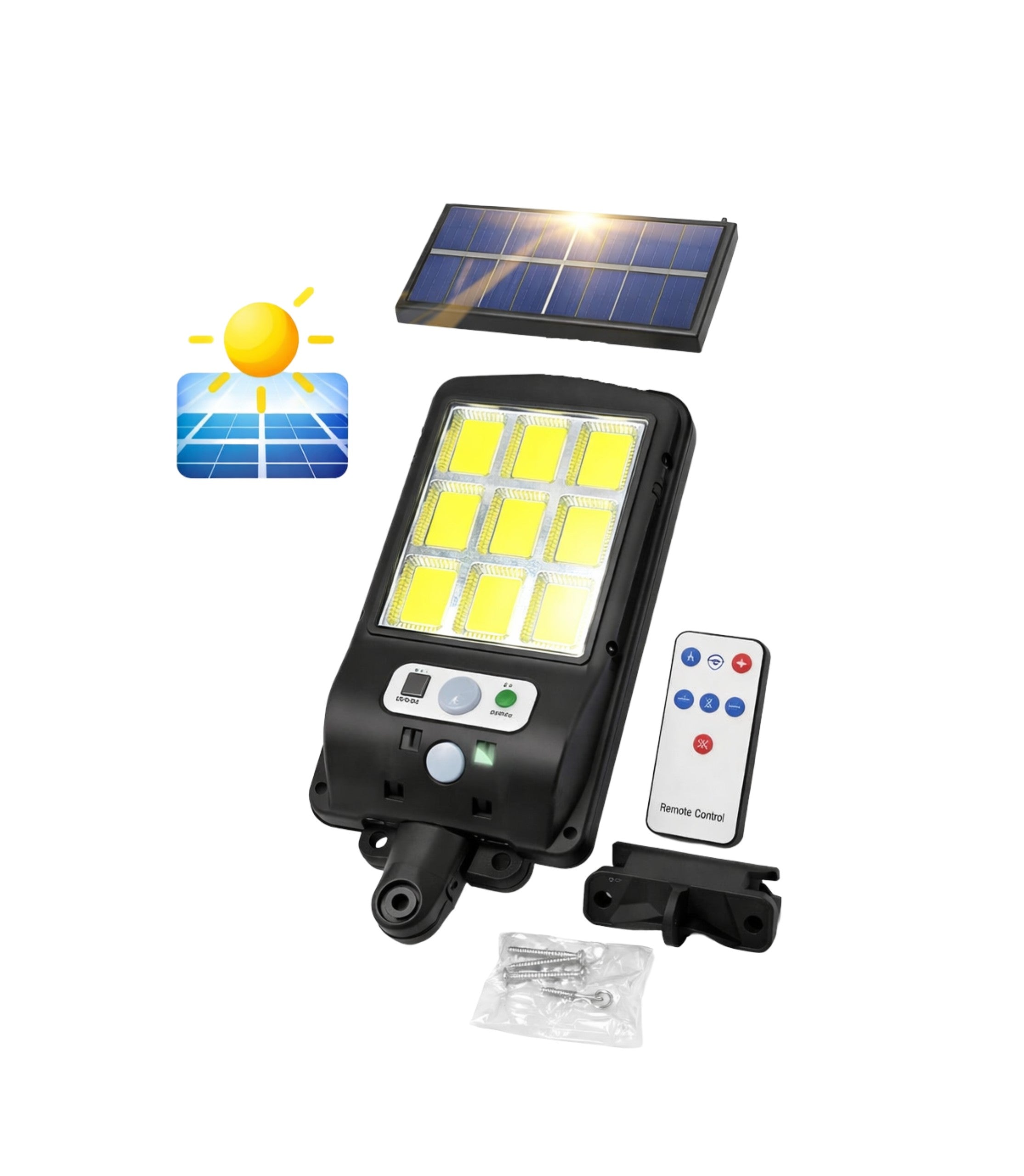 Lampa Solara 50W Cu Senzor De Miscare