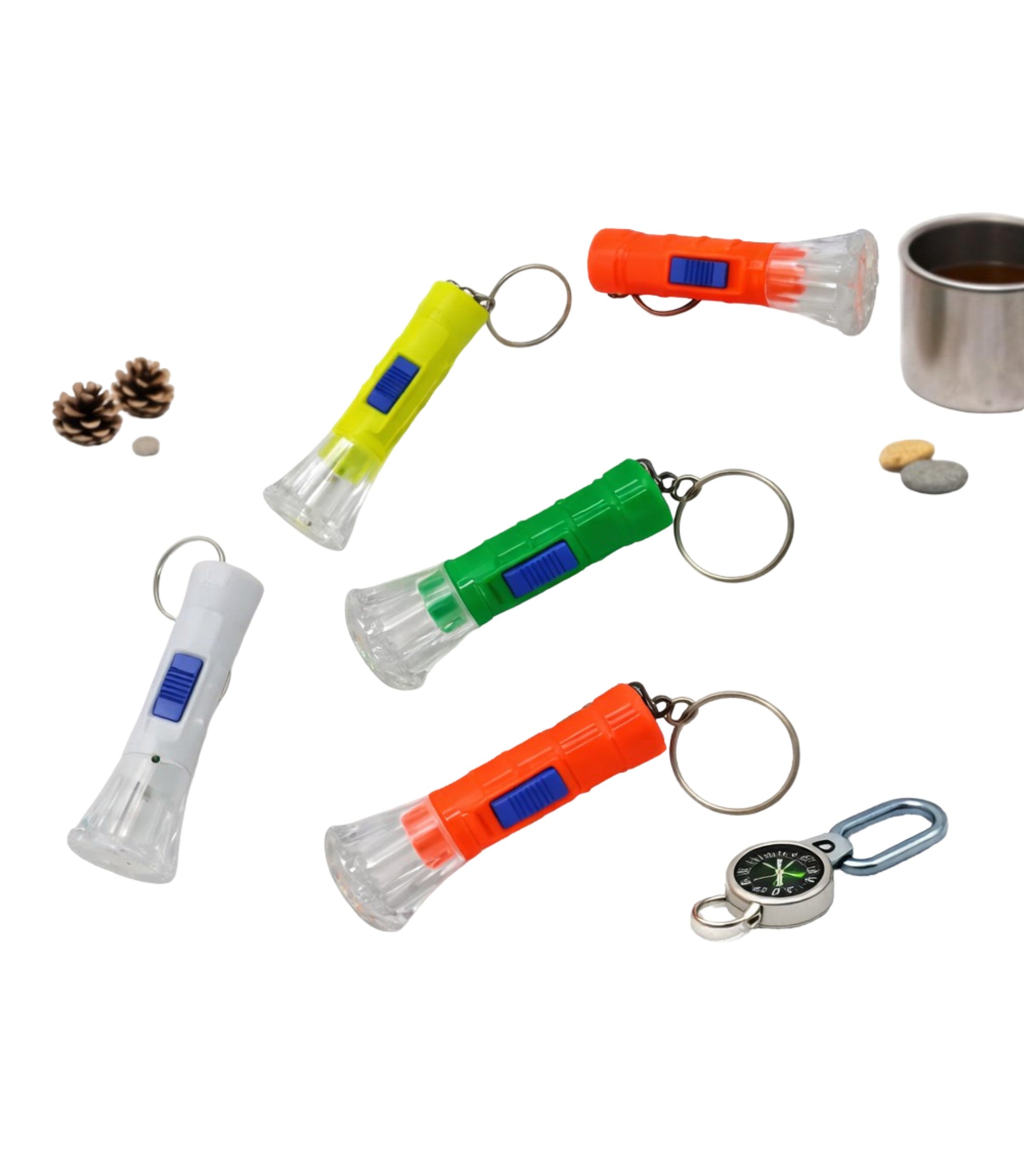 Lanternă Mini Breloc Cu LED