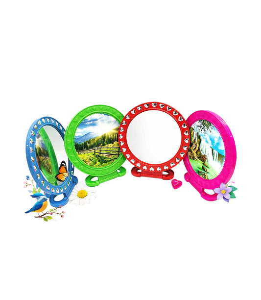 Oglinda plastic rotunda color "Size-XL" (15 buc/set)