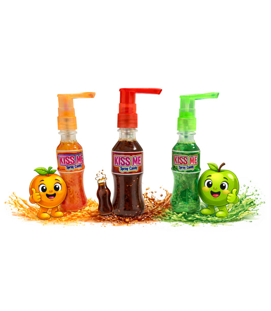 Suc Spray Kiss Me 25ml En-gross (24 buc/cutie)