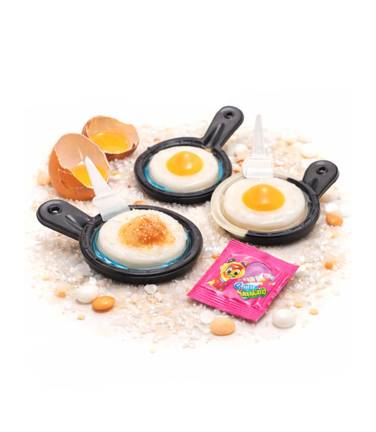 Jeleu budinca "Oua in Tigaie" 26 gr engross (40 buc/set)