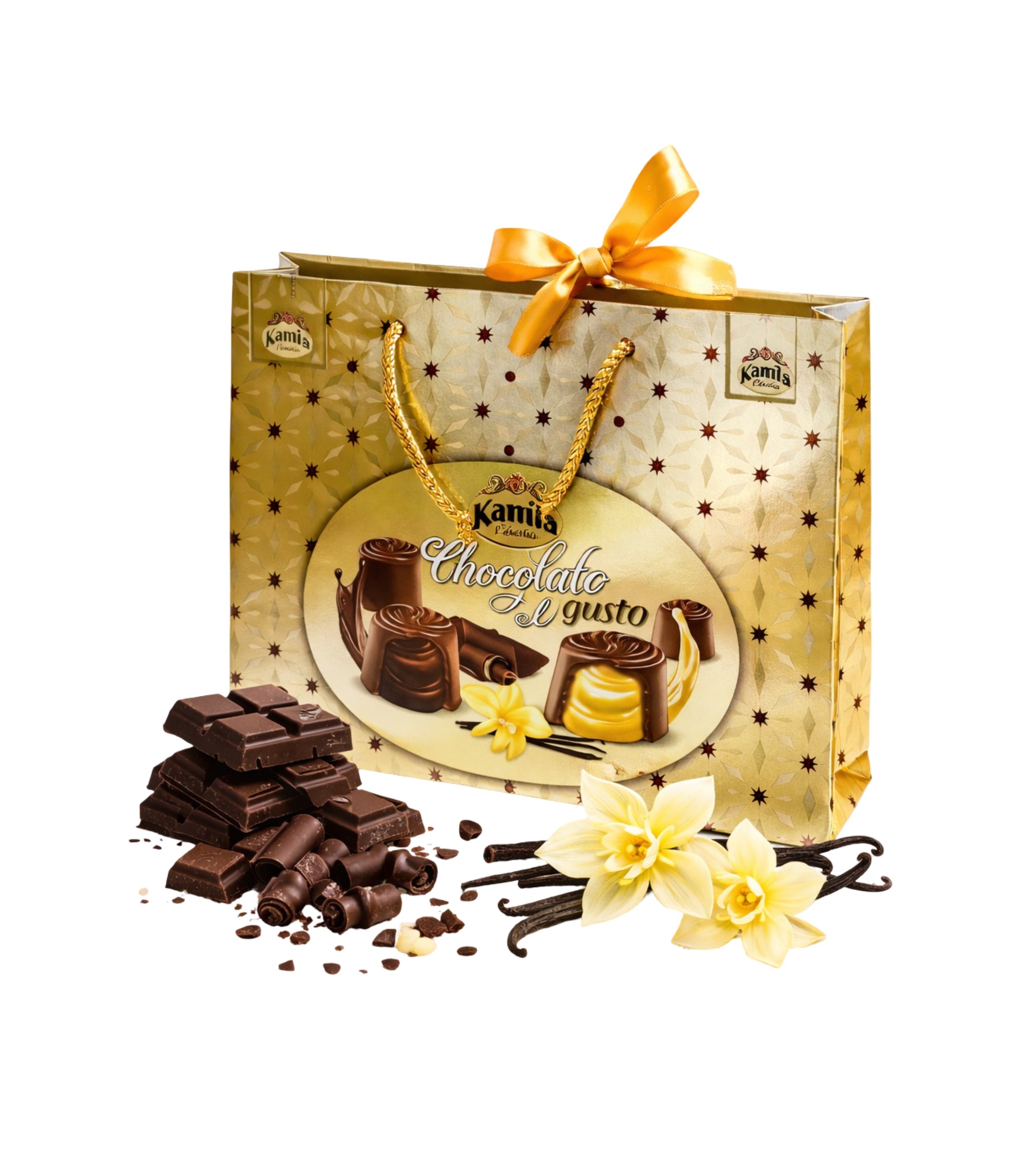 Bomboane Kamila Magnific Gusto Galben 300Gr