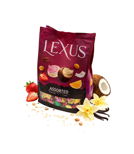 Bomboane Lexus Asortat 1Kg (8 Pungi/Bax) En-gross