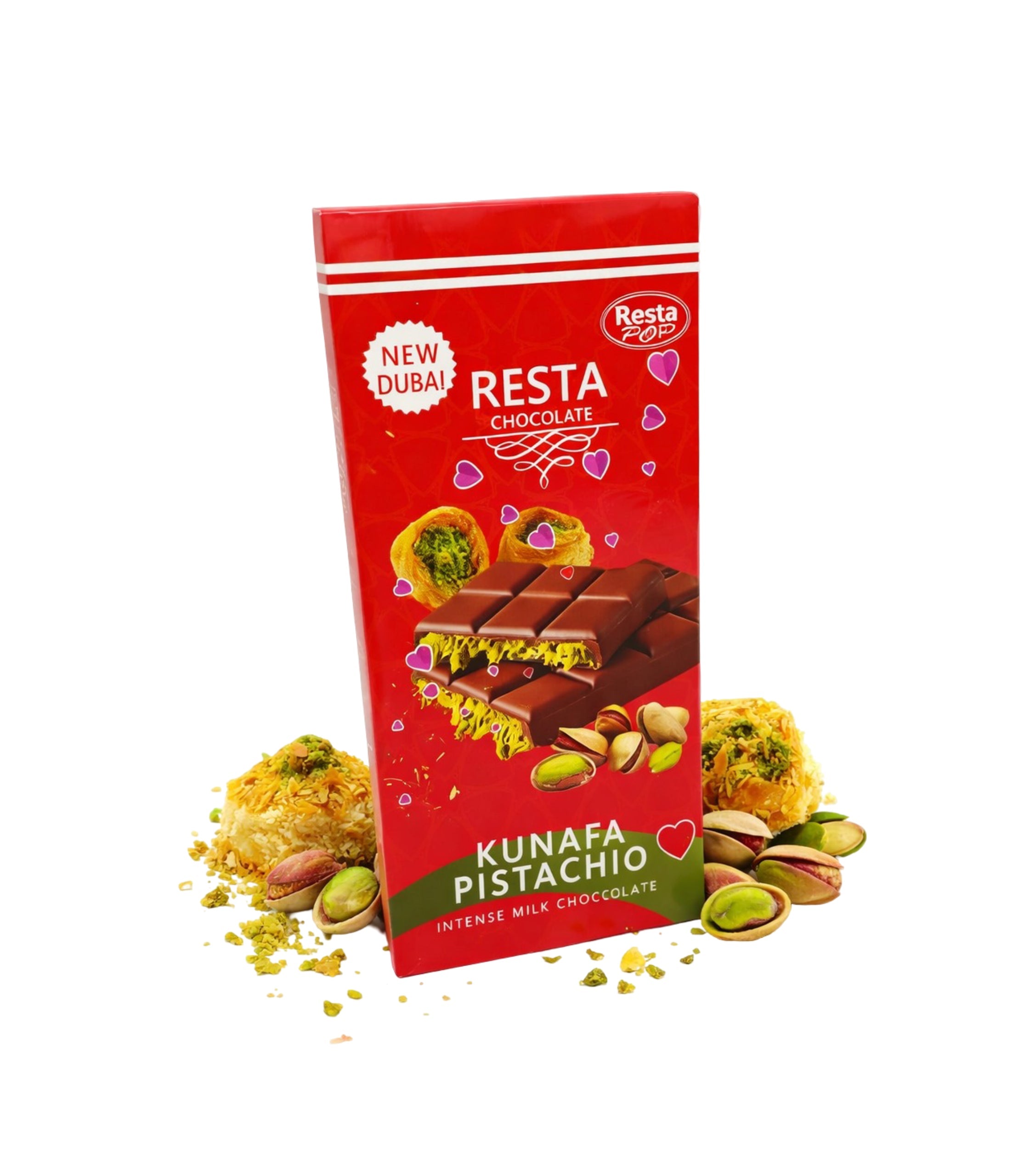 Ciocolata Resta Kunafa Pistachio 130g