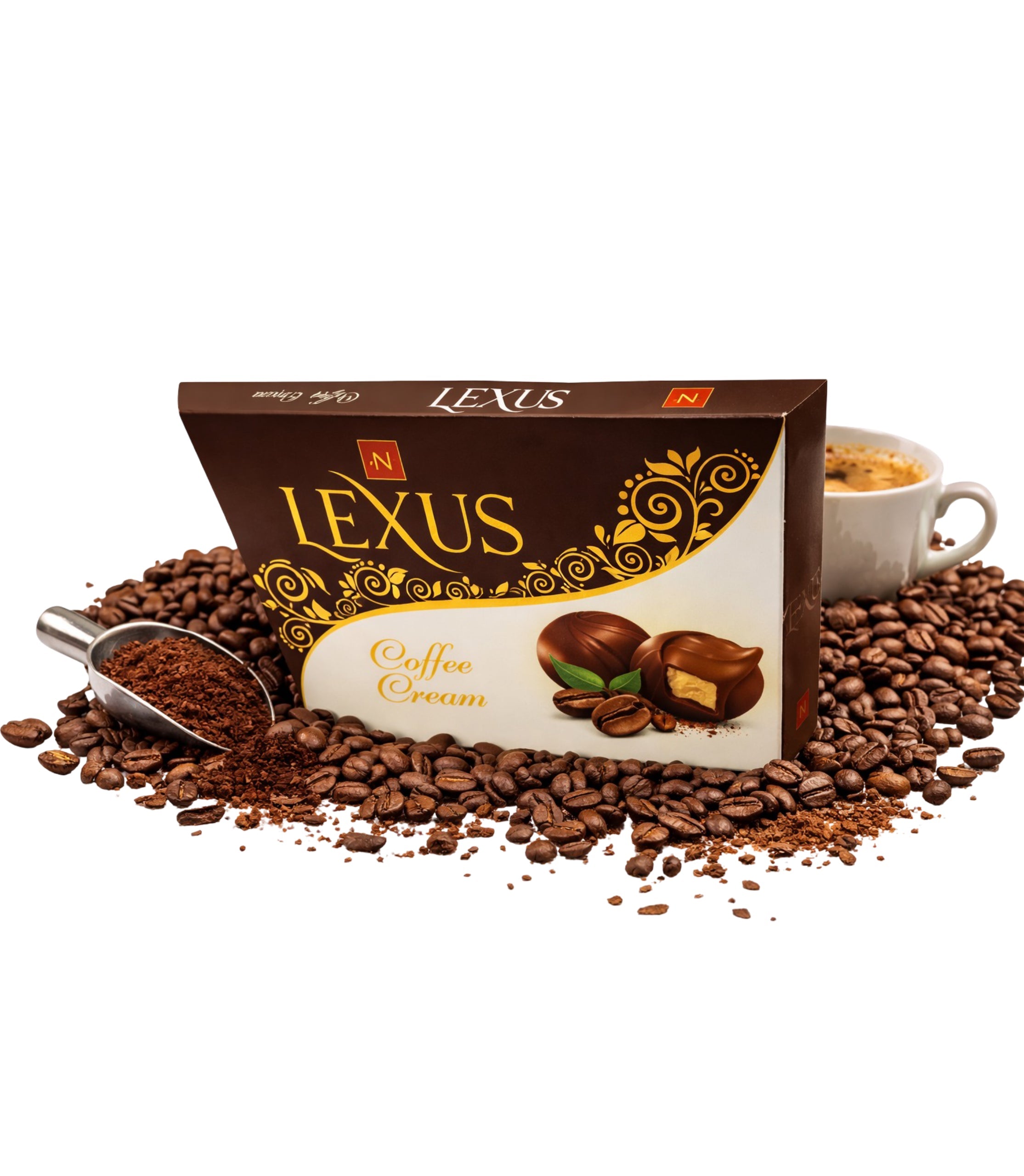 Bomboane Lexus Crema de Cafea 150Gr
