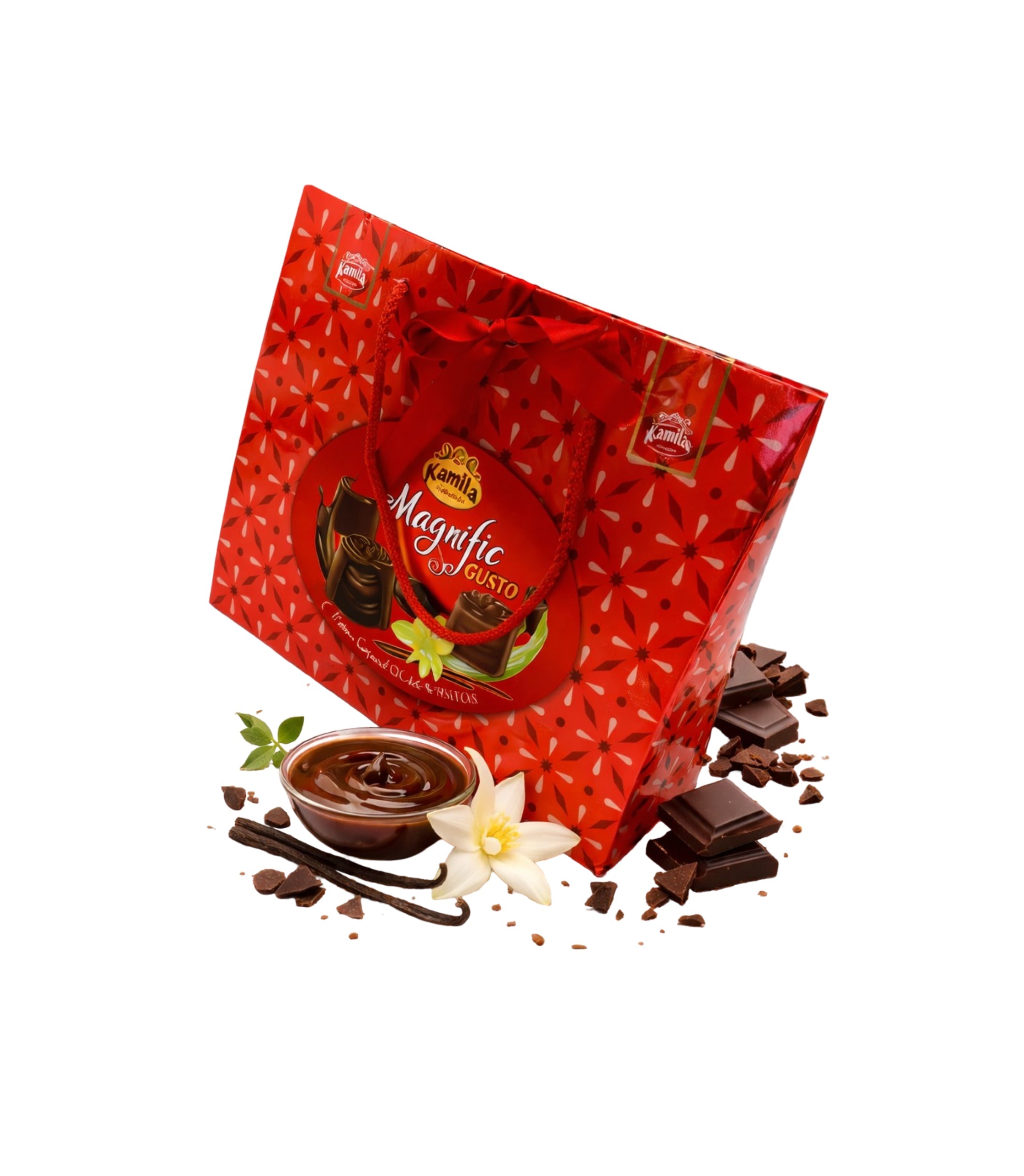 Bomboane Kamila Magnific Gusto Rosu 300Gr