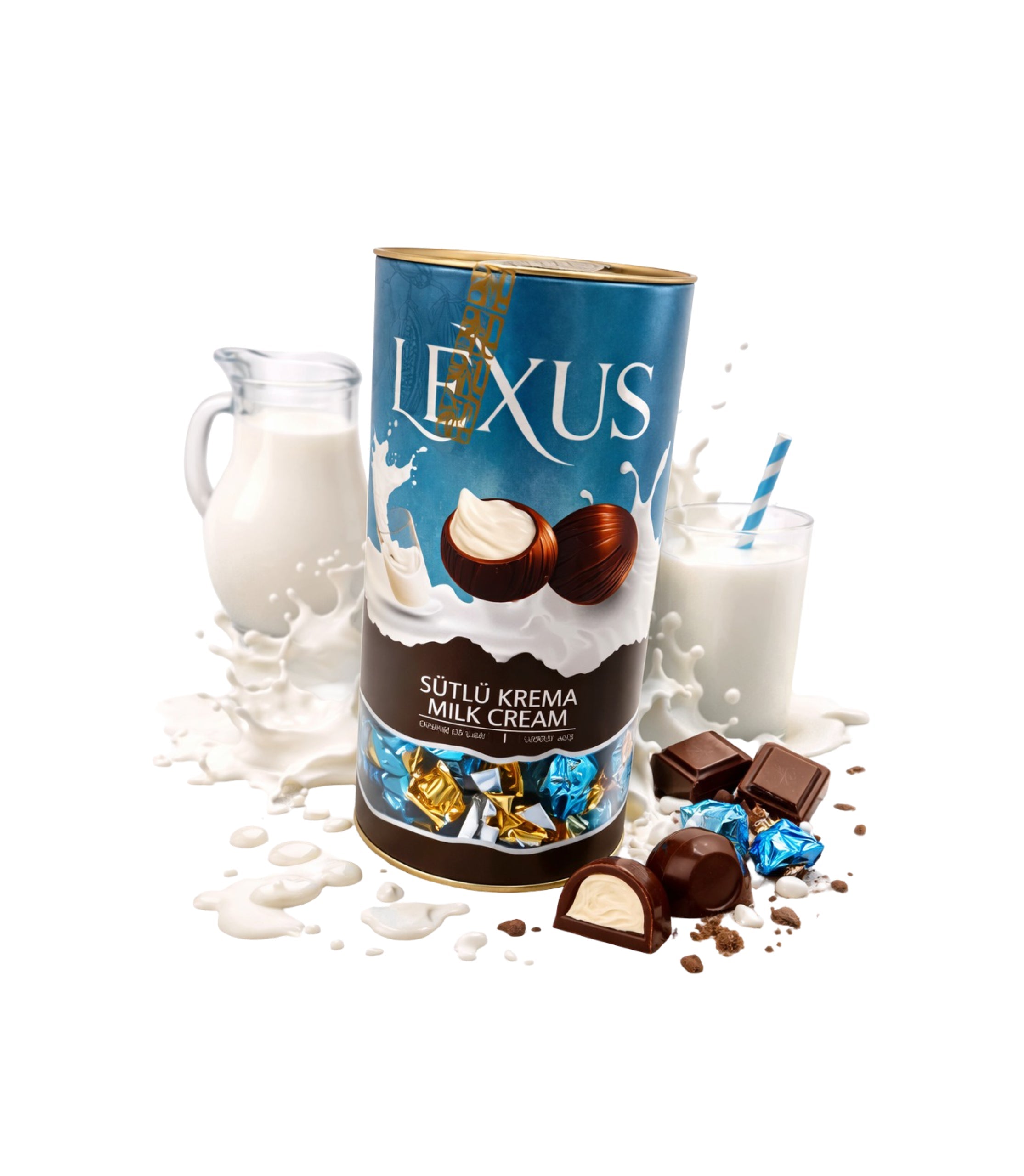 Bomboane Lexus Crema De Lapte 500g