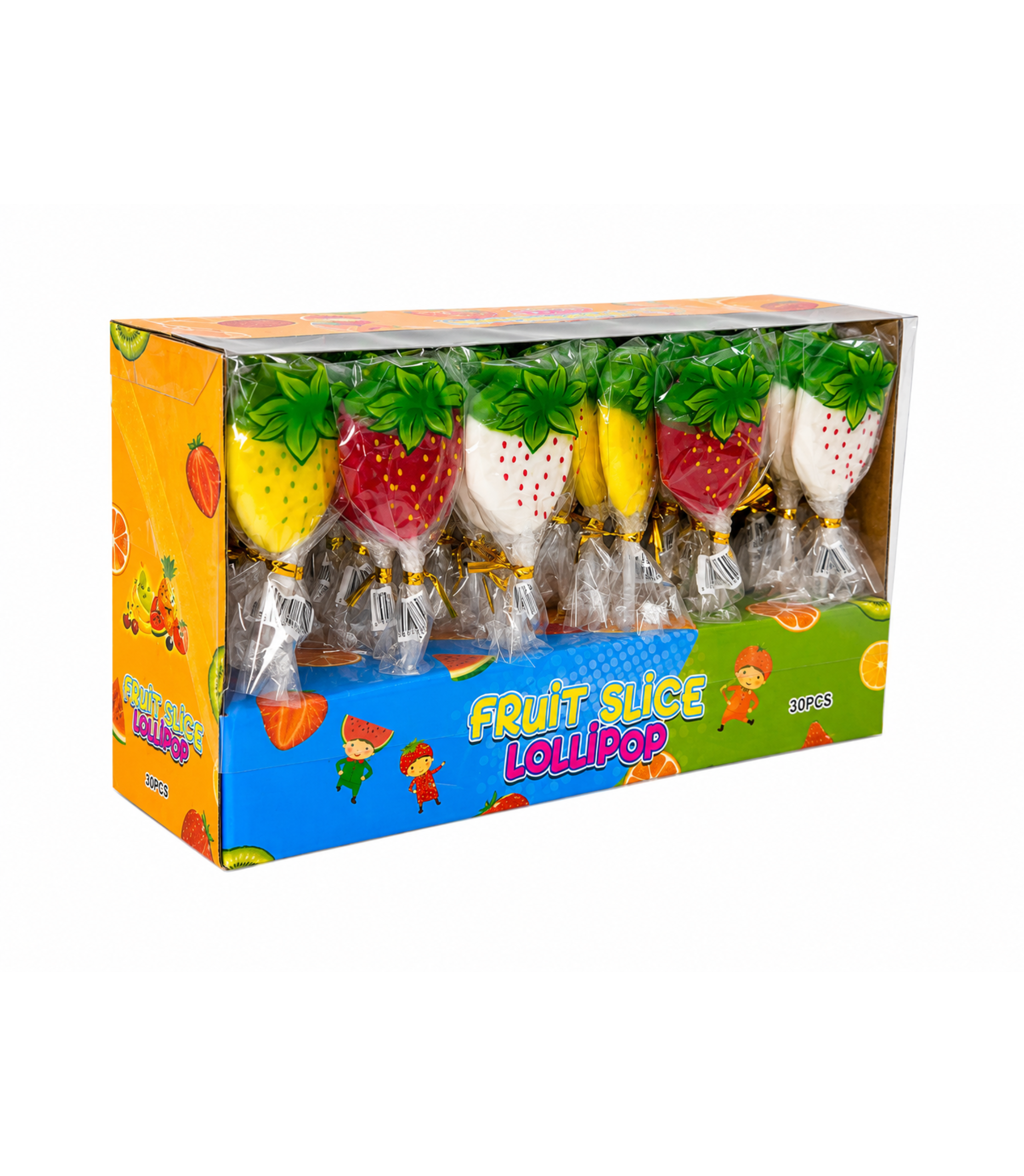 Acadele Forma Capsuni 15 Gr (30 Buc/Cutie) En-gross