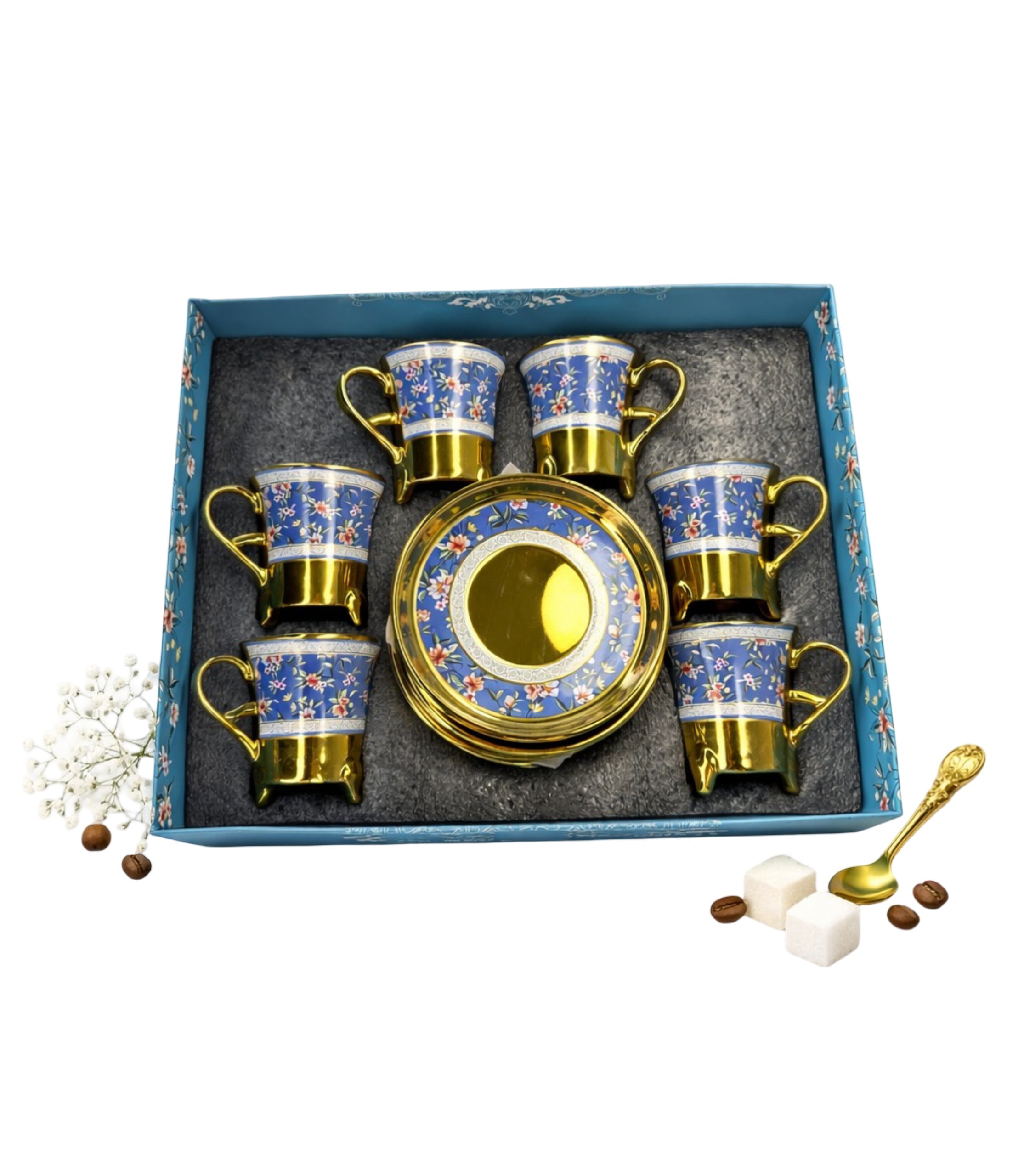 Set 6 Cesti Cafea (Royal Crown)