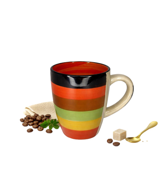 Cana Ceramica "Set 12 Buc" (Multicolor) (5748-2) En-gross