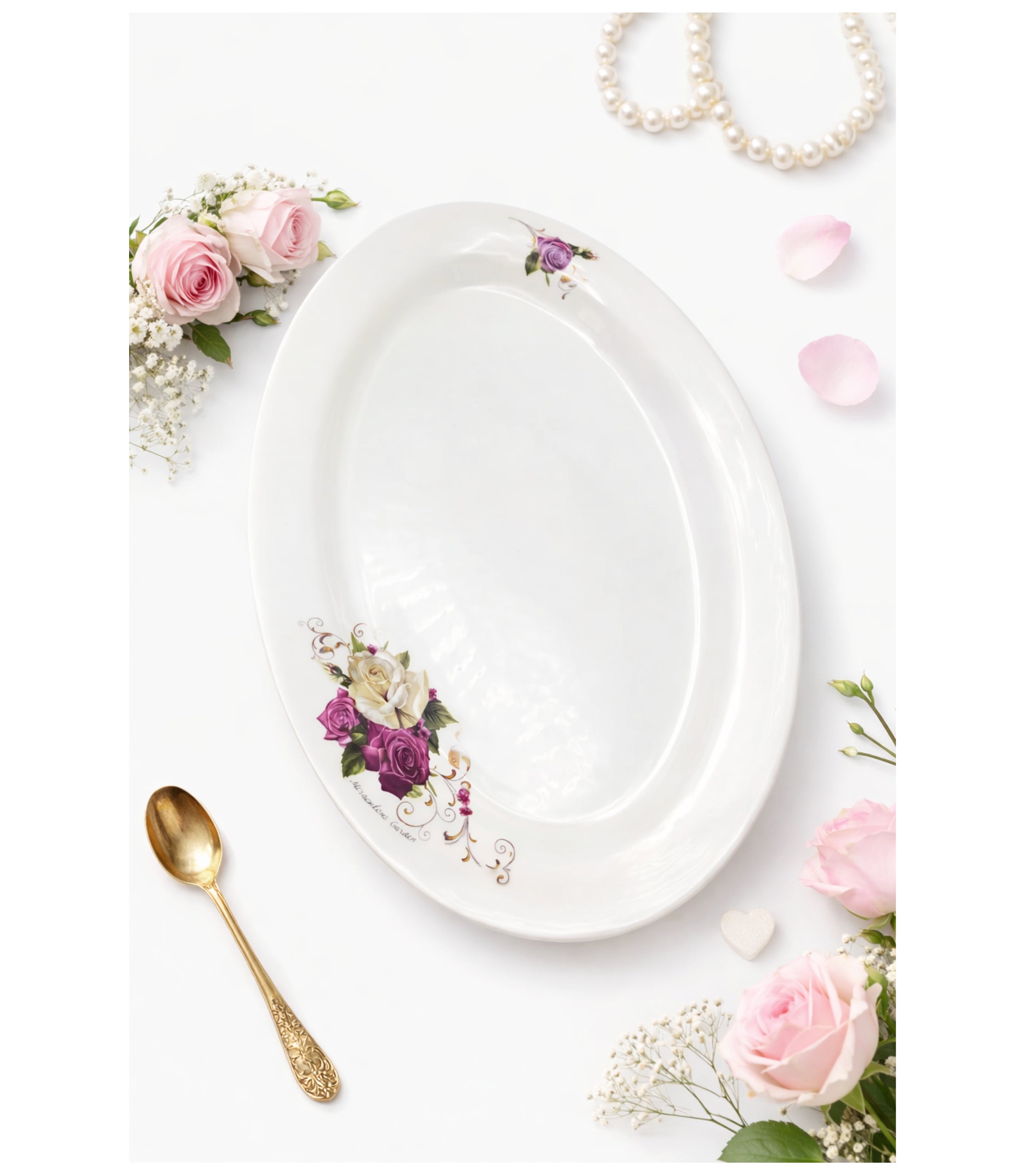 Platou Ceramic Oval 12 inch