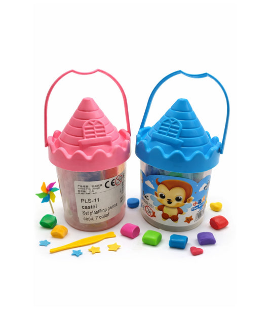 Plastilina Colorata Castel "7 culori" (12 Buc/Set) En-gross