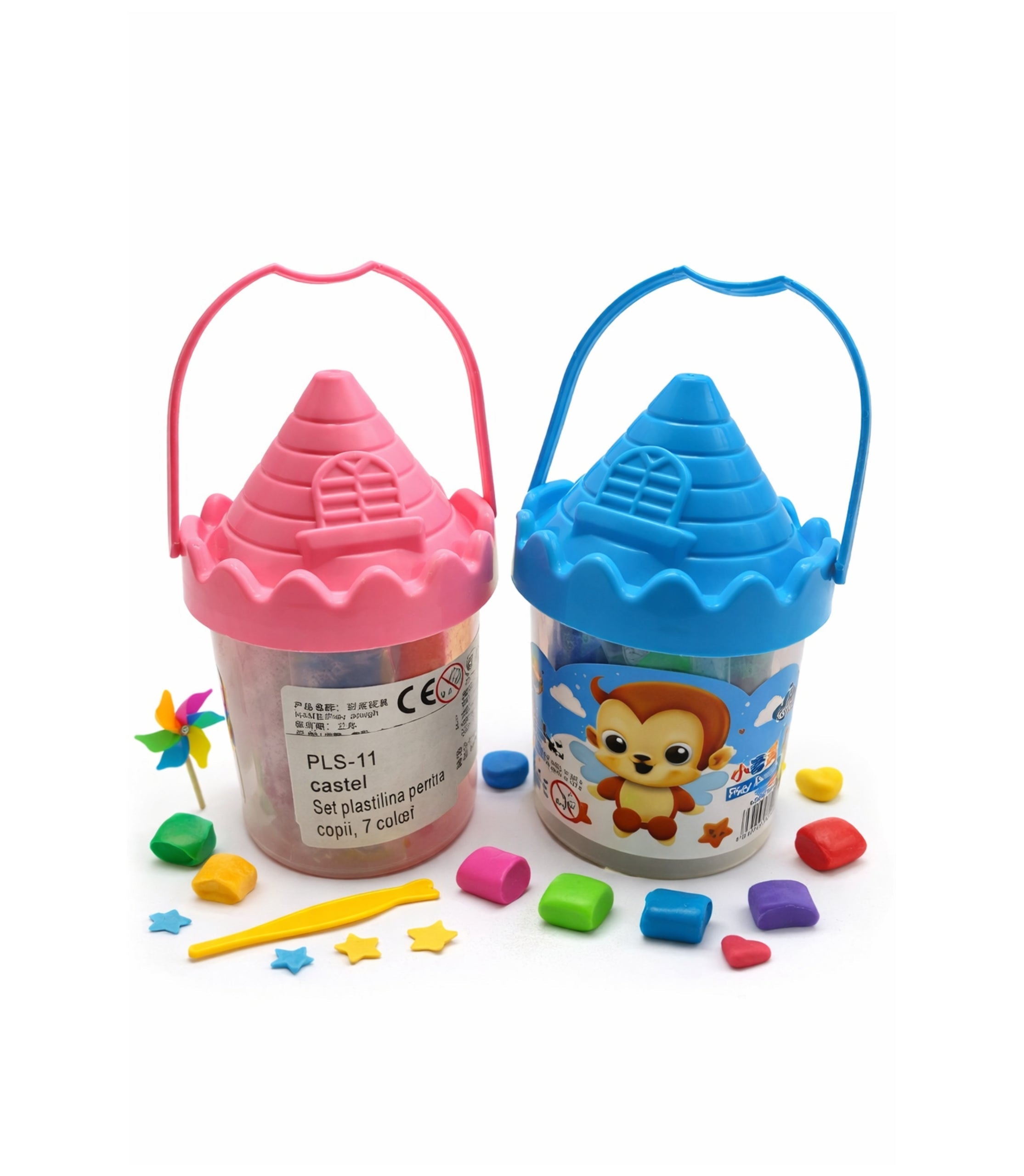 Plastilina Colorata Castel 7 culori