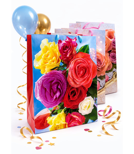 Pungi cadou medii 26x32x9.5cm (12 buc/set) engross