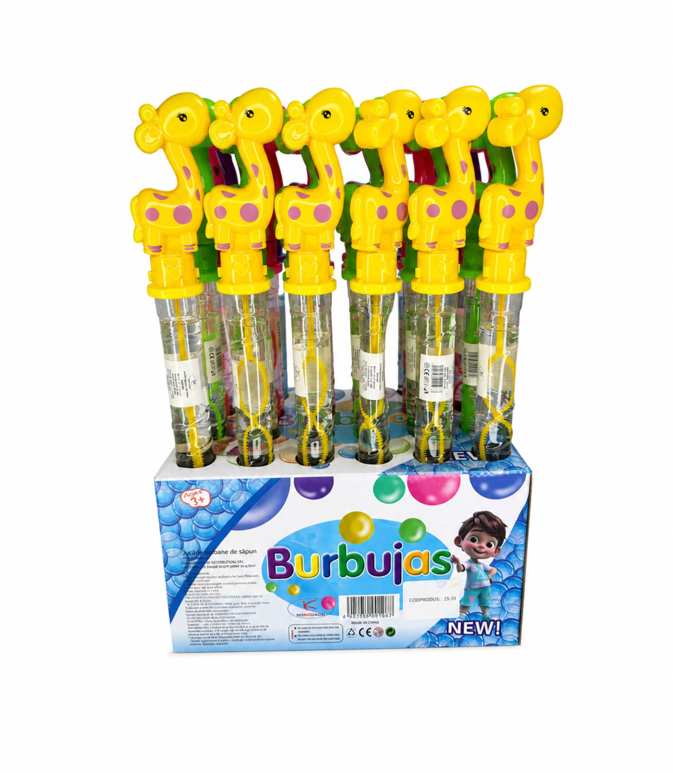Sapun balon Girafa 25-3J 35cm